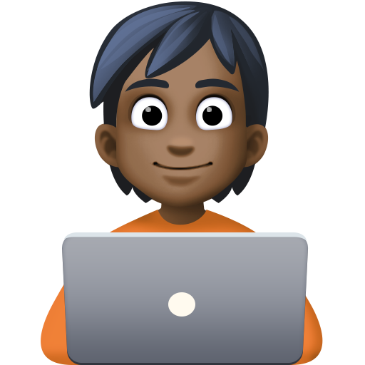 Technologist: Dark Skin Tone, the design in this release