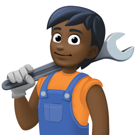 Mechanic: Dark Skin Tone, the design in this release