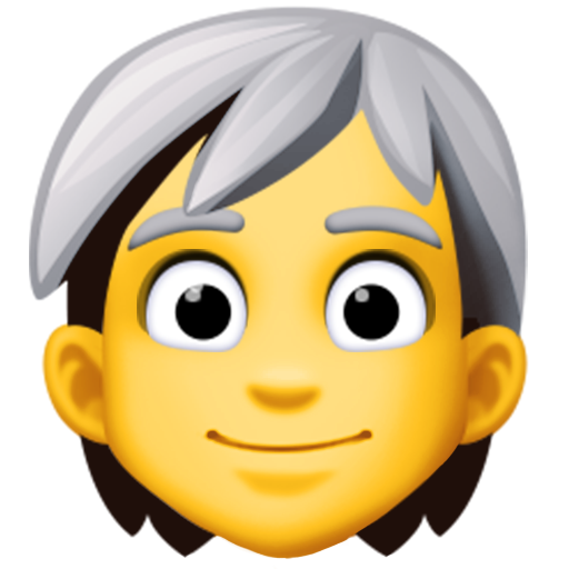 Person: White Hair, the design in this release