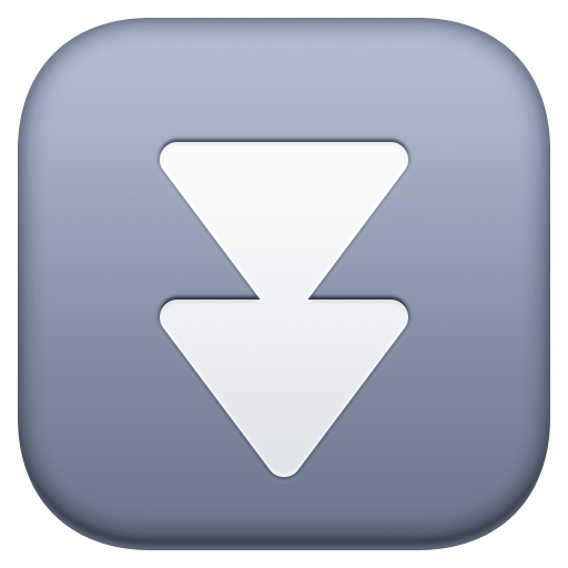 Fast Down Button as drawn by Facebook in 13.0