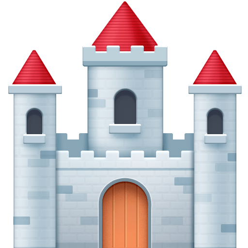 Castle as drawn by Facebook in 13.1