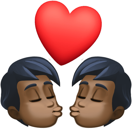 Kiss: Dark Skin Tone, the previous design