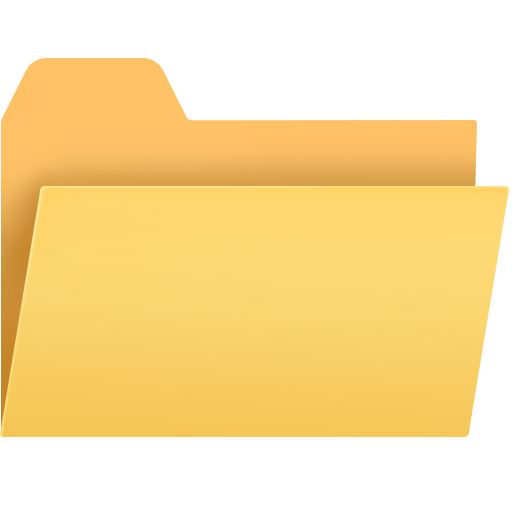Open File Folder as drawn by Facebook in 13.1