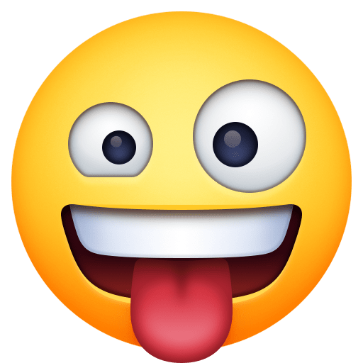 Zany Face as drawn by Facebook in 13.1