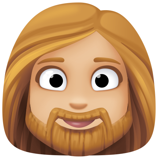 Woman: Medium-Light Skin Tone, Beard, the design in this release