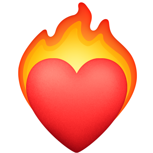 Heart on Fire, the design in this release