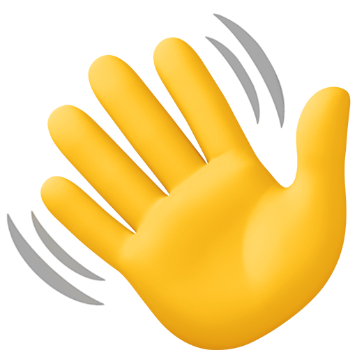 Winkende Hand as drawn by Facebook in 14.0