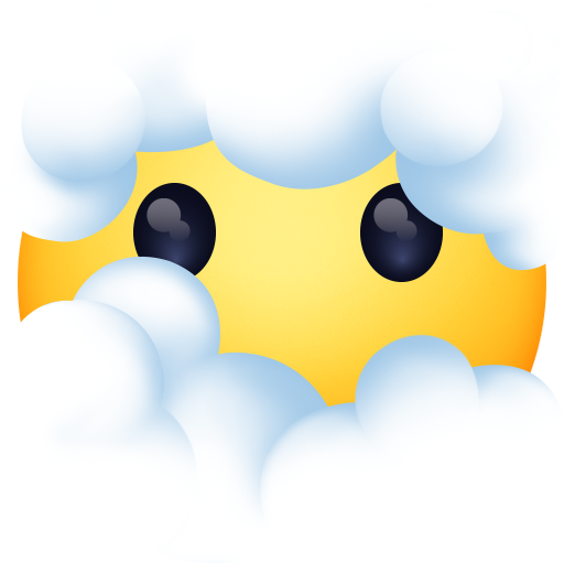 Face in Clouds as drawn by Facebook in 14.0