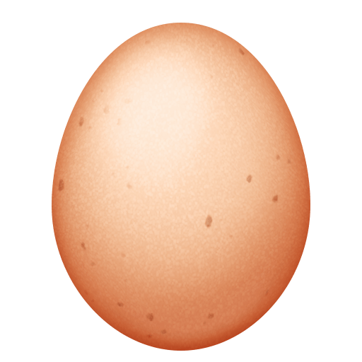 Egg as drawn by Facebook in 14.0