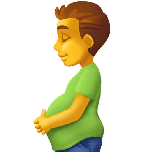 Pregnant Man, the design in this release