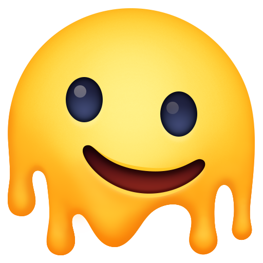 Schmelzendes Gesicht as drawn by Facebook in 14.0