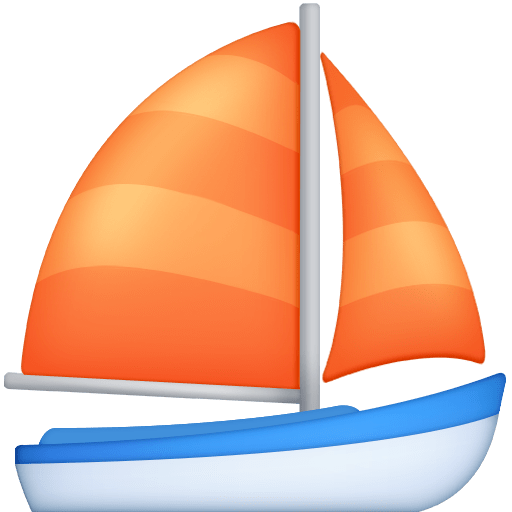 Sailboat as drawn by Facebook in 14.0