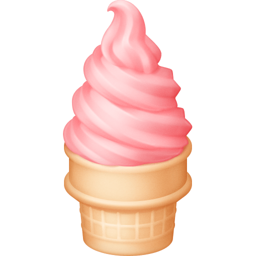 Soft Ice Cream, the previous design
