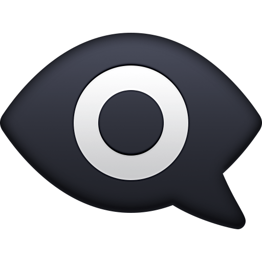 Eye in Speech Bubble as drawn by Facebook in 15.0