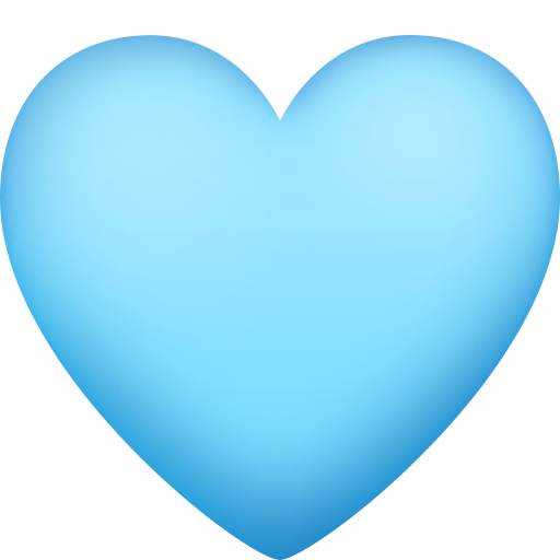Light Blue Heart, the design in this release
