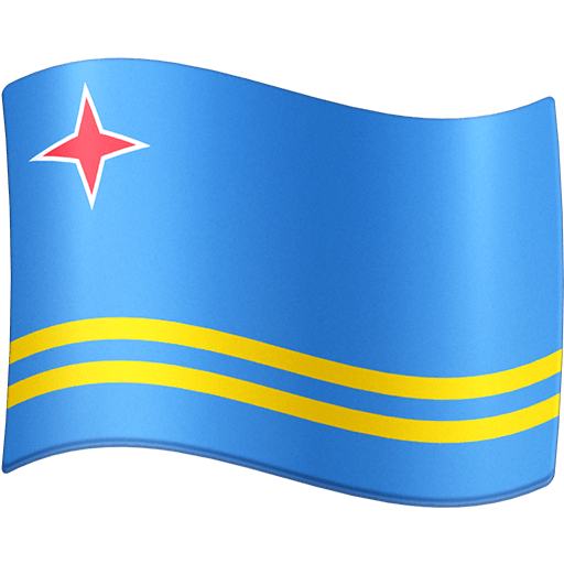Flag: Aruba as drawn by Facebook in 16.0