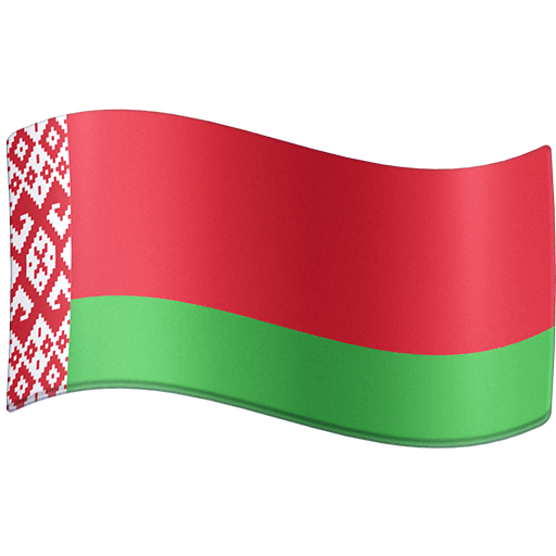 flag: Belarus as rendered by Facebook
