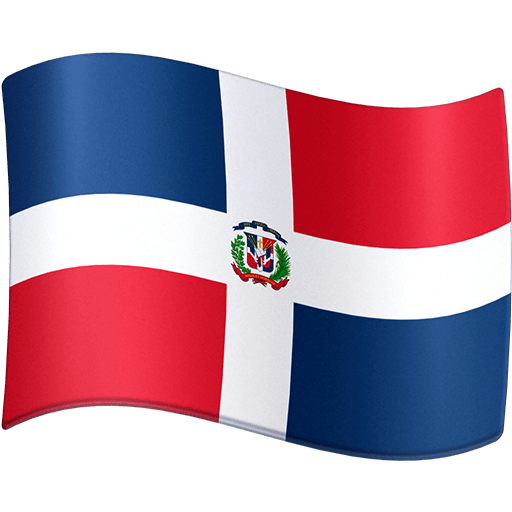 flag: Dominican Republic as rendered by Facebook