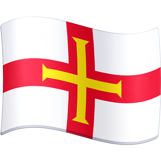 flag: Guernsey as rendered by Facebook