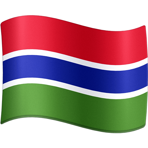 flag: Gambia as rendered by Facebook