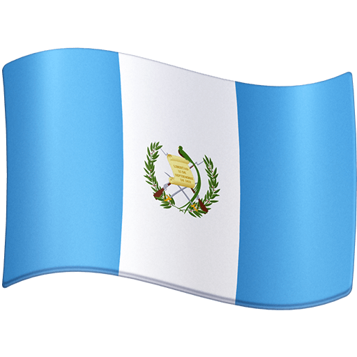 flag: Guatemala as rendered by Facebook