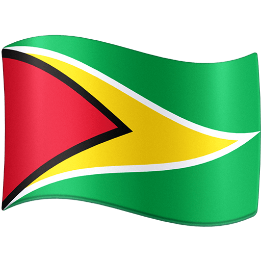 flag: Guyana as rendered by Facebook