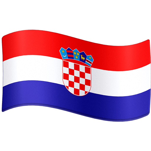 flag: Croatia as rendered by Facebook
