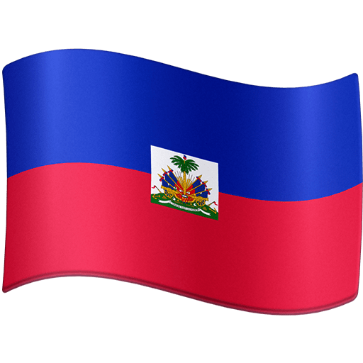 flag: Haiti as rendered by Facebook