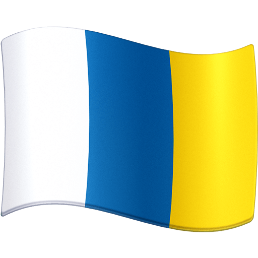 flag: Canary Islands as rendered by Facebook