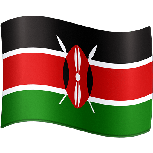 flag: Kenya as rendered by Facebook