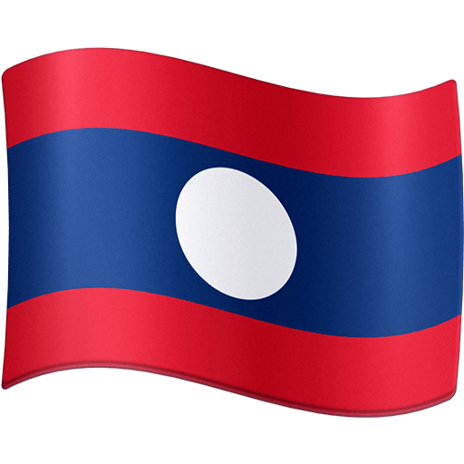 Flag: Laos as drawn by Facebook in 16.0