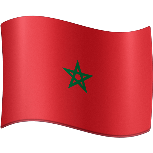 flag: Morocco as rendered by Facebook