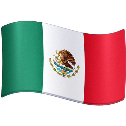 flag: Mexico as rendered by Facebook