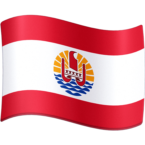 flag: French Polynesia as rendered by Facebook