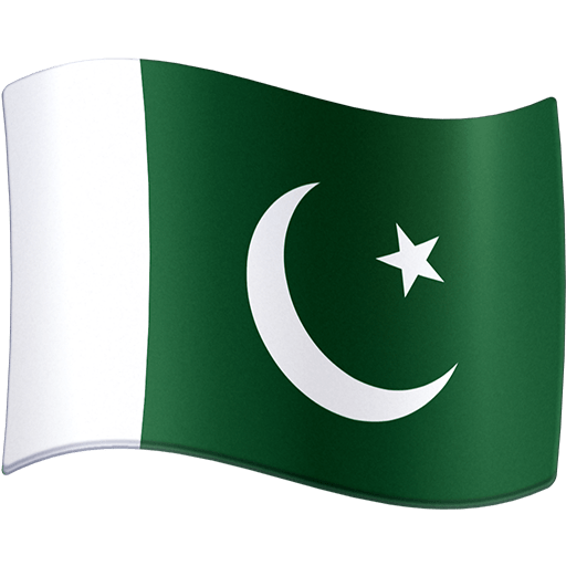 flag: Pakistan as rendered by Facebook