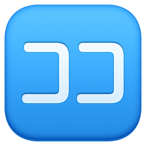 Japanese “here” button as rendered by Facebook