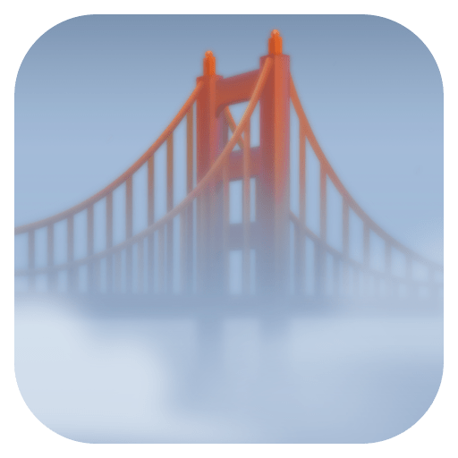foggy as rendered by Facebook