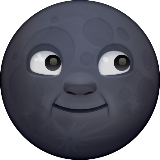 New Moon Face, the design in this release