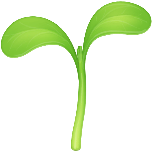 seedling as rendered by Facebook