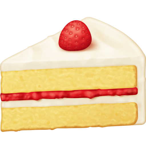 ショートケーキ as rendered by Facebook
