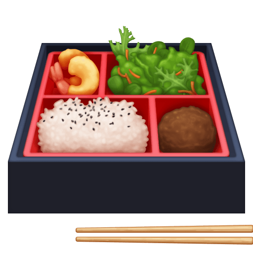 bento box as rendered by Facebook