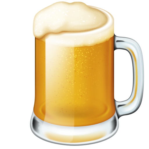 beer mug as rendered by Facebook