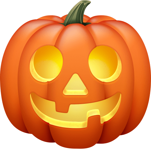 zucca di Halloween as rendered by Facebook