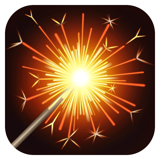 sparkler as rendered by Facebook