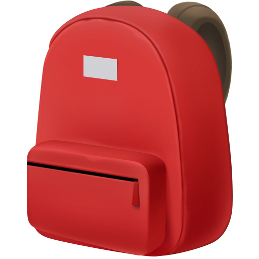 backpack as rendered by Facebook