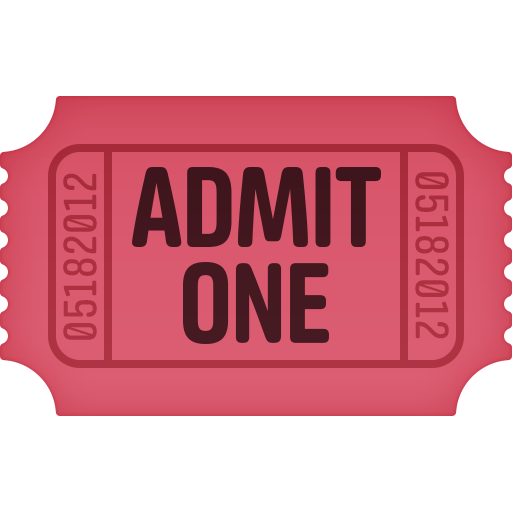 admission tickets as rendered by Facebook