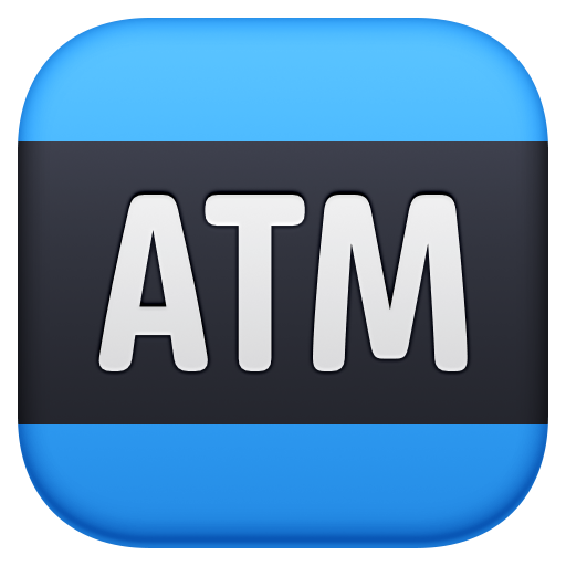 ATM sign as rendered by Facebook