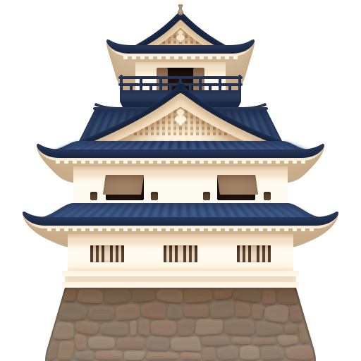 Japanese Castle, the design in this release