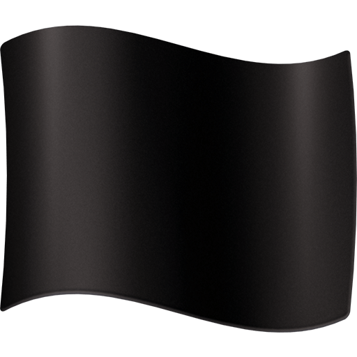 schwarze Flagge as rendered by Facebook