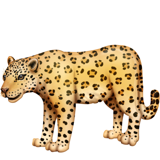 Leopard as drawn by Facebook in 16.0